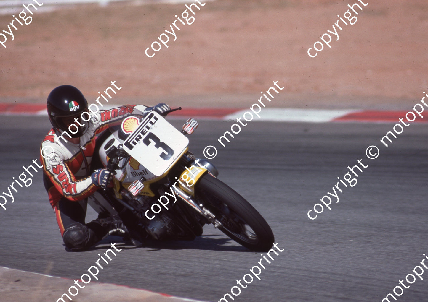 1984 Kya MC 3 Dave Hiscock Suzuki Pirelli (Colin Watling Photographic) (89)