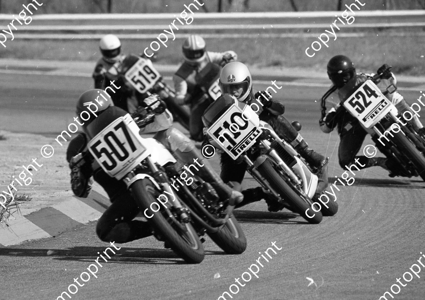 1984 Kya MC 507 Sean Brummer 510 ......524 John Zacharioudakis Kawasakis (Colin Watling Photographic) (67)