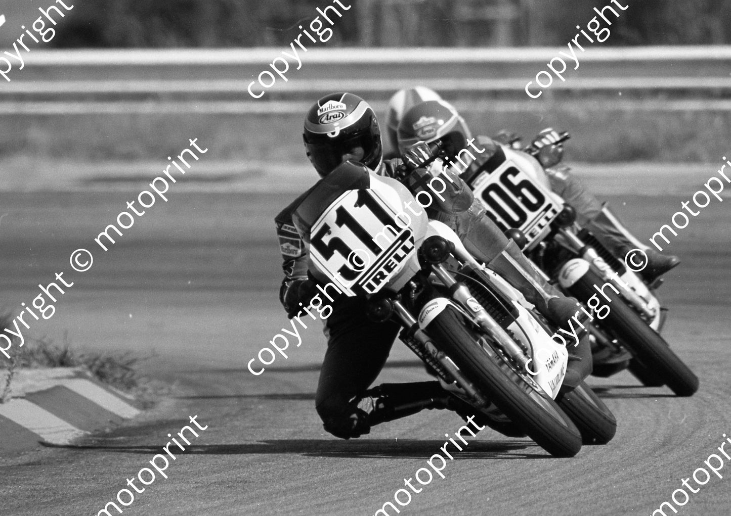 1984 Kya MC 511 Jimmy Rodger Yamaha 506 Russell Wood Yamaha 514 Dave Emond Yamaha (Colin Watling Photographic) (73)