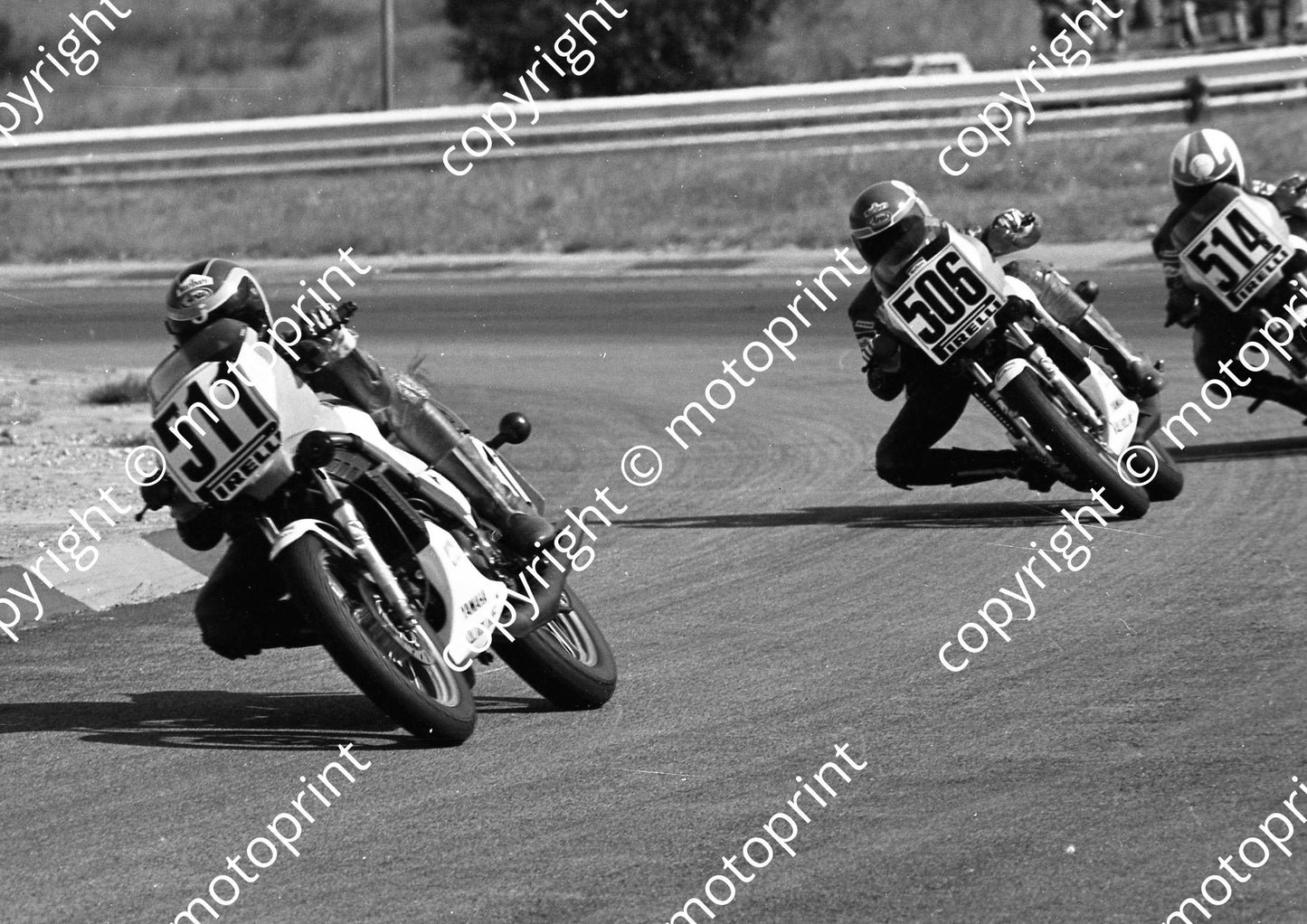 1984 Kya MC 511 Jimmy Rodger Yamaha 506 Russell Wood Yamaha 514 Dave Emond Yamaha (Colin Watling Photographic) (74)