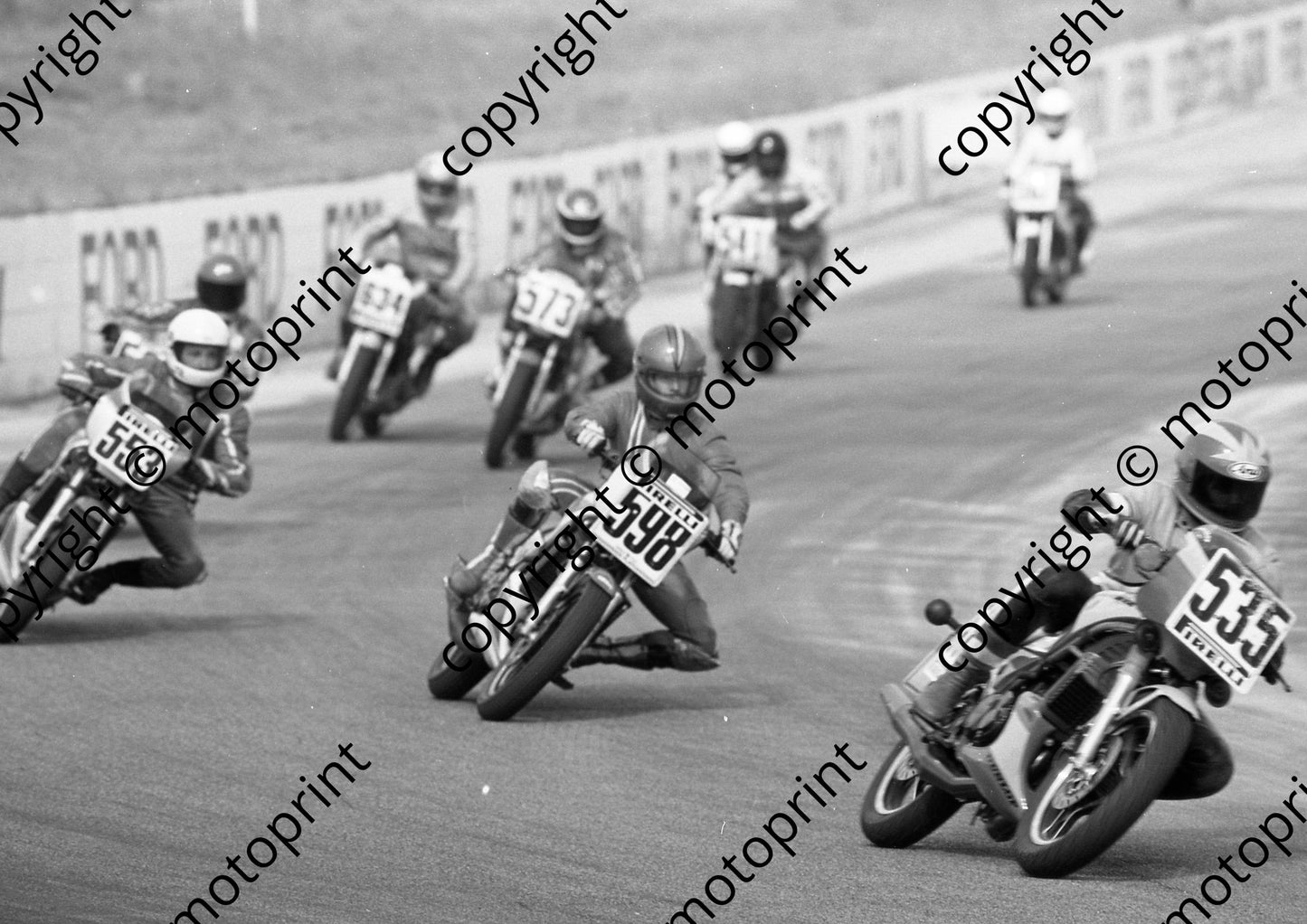 1984 Kya MC 535 Eugene van Aswegen Yamaha 598 Cobie Els Yamaha 553 Mike Hibberd Yamaha (Colin Watling Photographic) (7)
