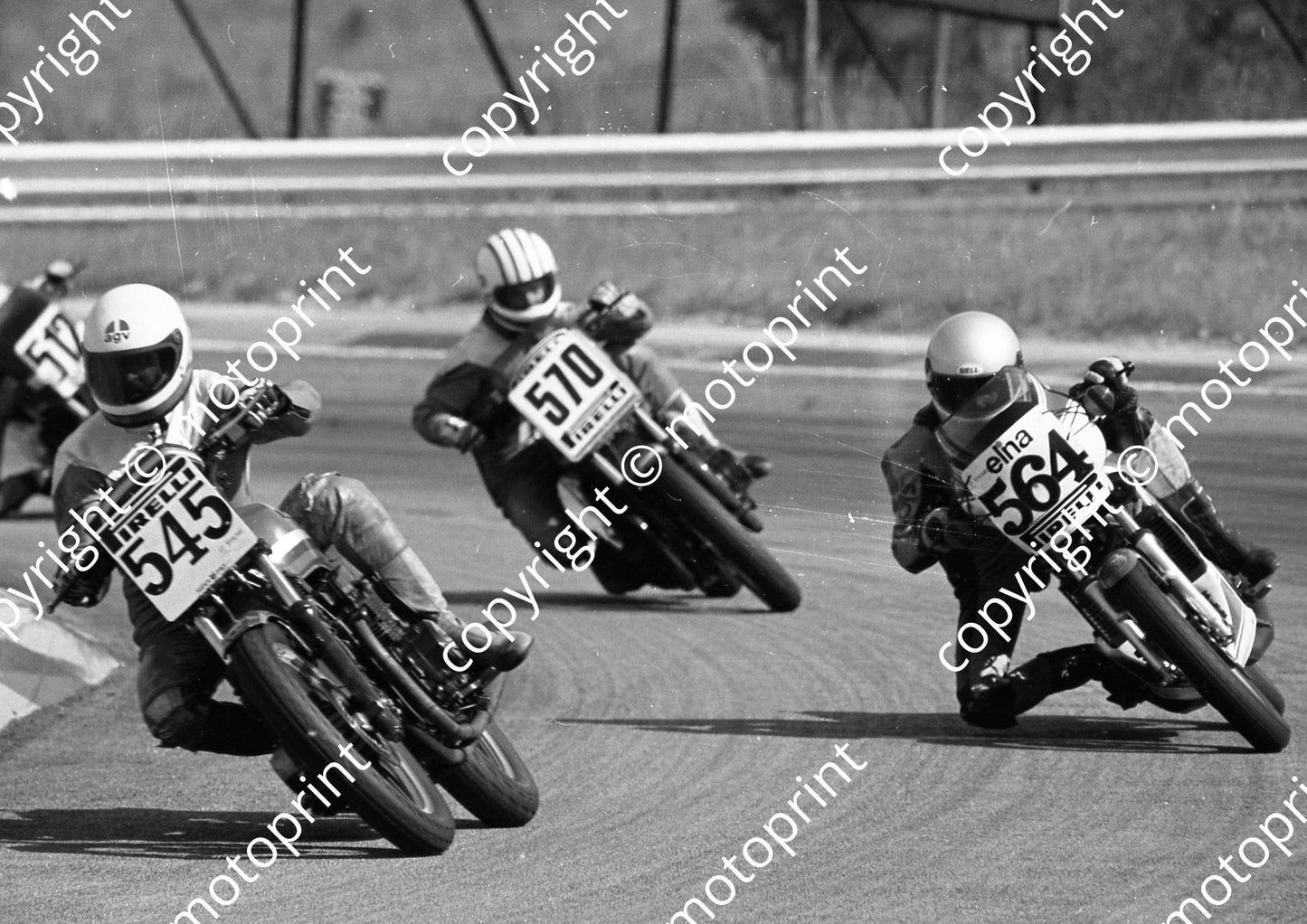 1984 Kya MC 545 Tommy Jooste Kawasaki 564 Terence Slotow Yamaha 570 DEon Kruger Kawasaki (Colin Watling Photographic) (68)