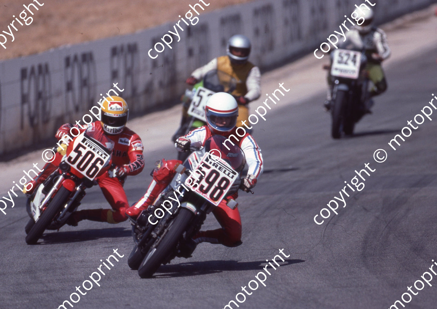 1984 Kya MC 598 Cobie Els Yamaha 506 Russell Wood Yamaha (Colin Watling Photographic) (6)