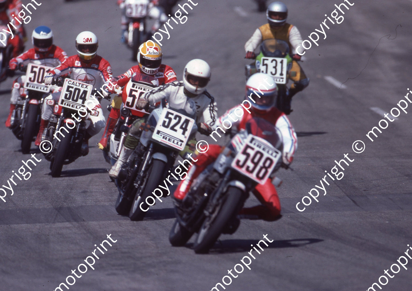 1984 Kya MC 598 Cobie Els Yamaha 524 John Zacharioudakis Kawasaki (Colin Watling Photographic) (21)