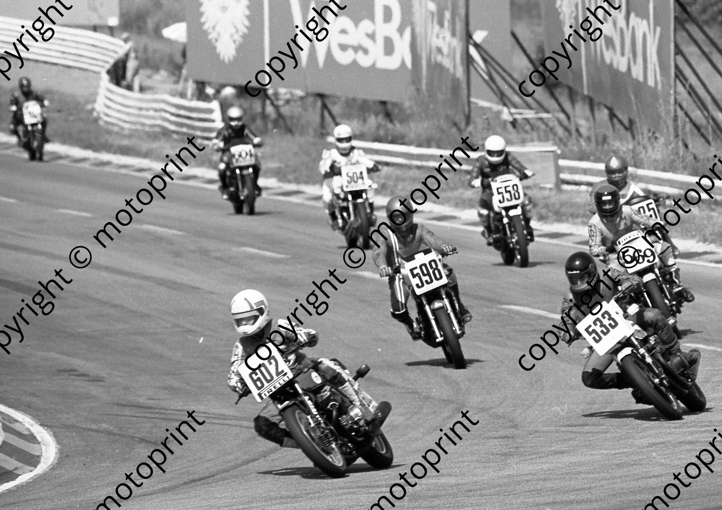 1984 Kya MC 602 Curly Elliot Honda 533 Kobus Theart Kawa 598 Cobie Els Yamaha 569 Mario Zuccaroli Yamaha 558 Peter Els Kawa (Colin Watling Photographic) (15)