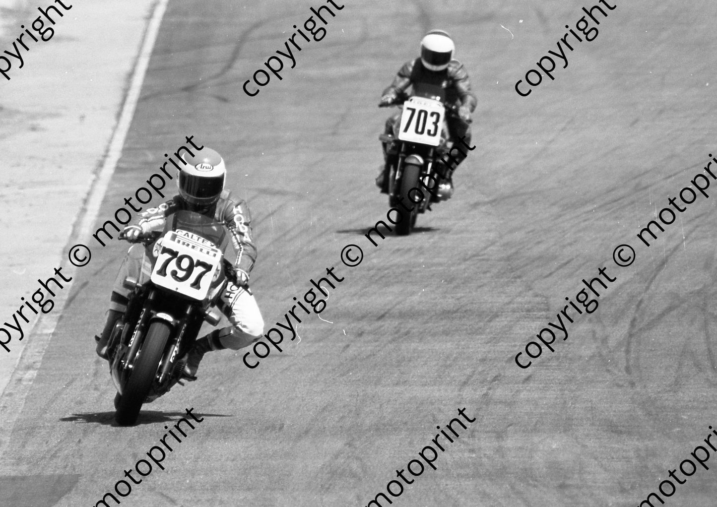 1984 Kya MC 797 Rob Petersen Honda VF 703 John Clark Suzuki GSX (Colin Watling Photographic) (56)