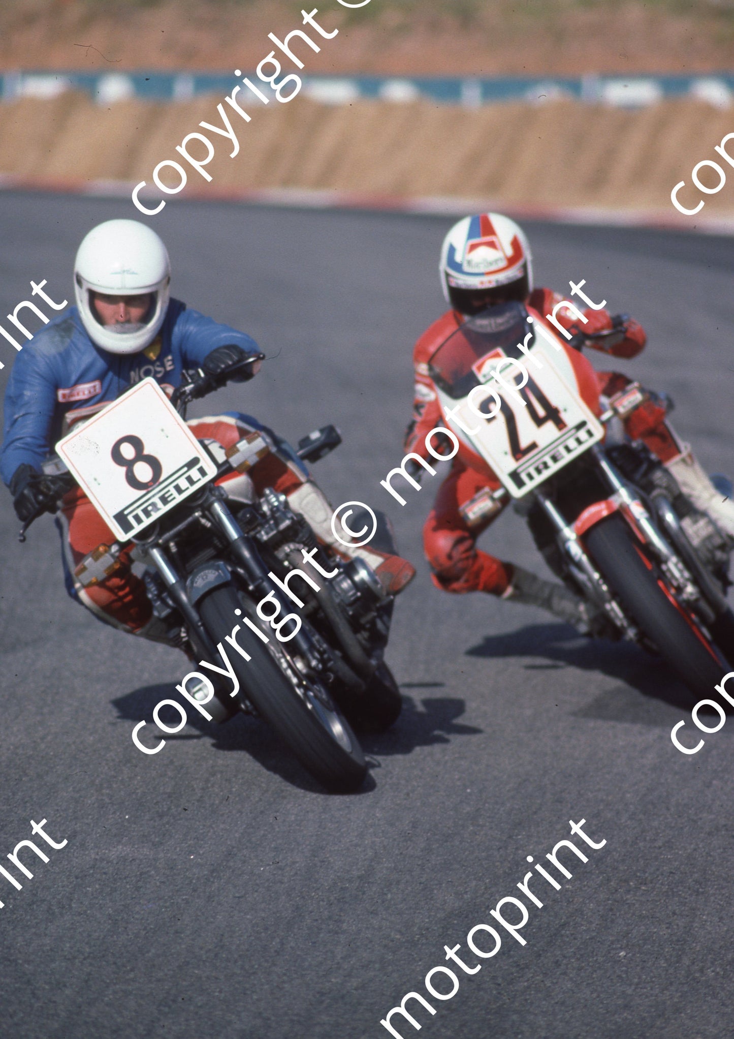 1984 Kya MC 8 Giles Palmer Honda 24 Dave Emond Yamaha (Colin Watling Photographic) (37)