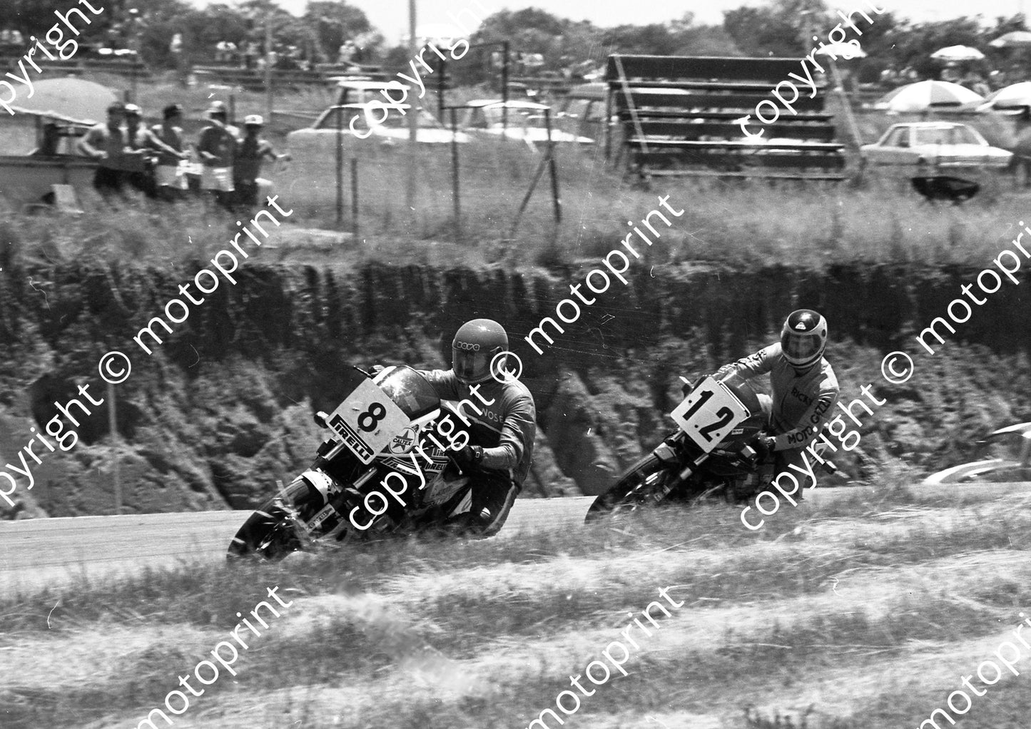 1984 Kya MC 8 Giles Palmer SBK Honda 12 Richard Prince SBK Moto Guzzi (Colin Watling Photographic) (7)