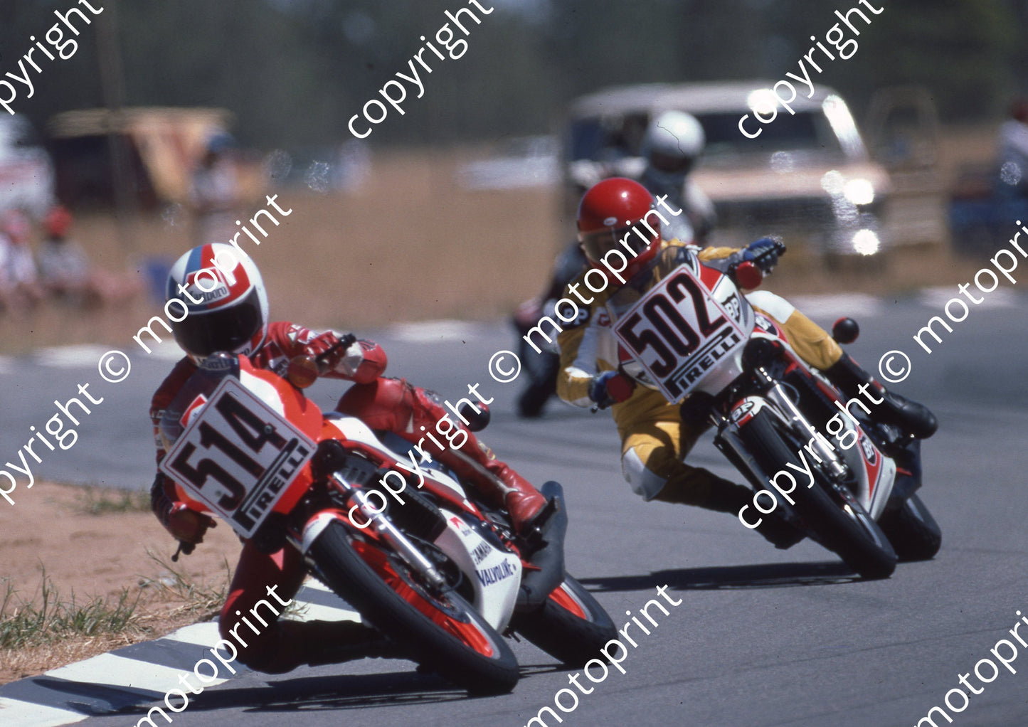 1984 Welkom MC 514 Dave Emond Yamaha 502 Glen Williams Yamaha (Colin Watling Photographic) (4)