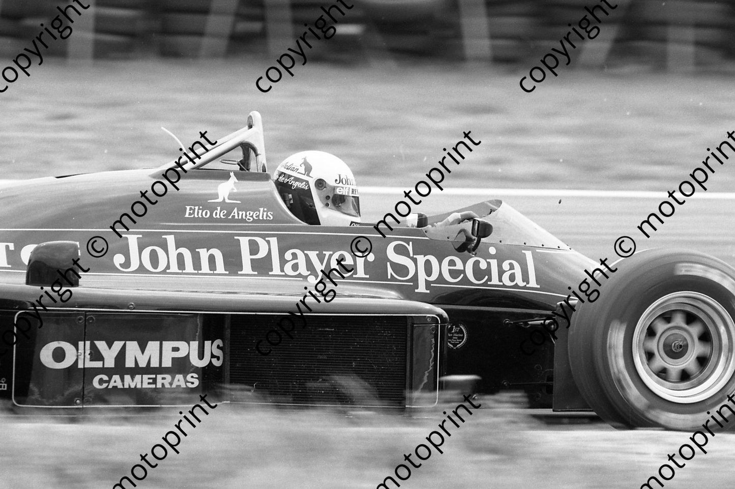 1985 Brands European GP 11 Elio de Angelis Lotus Renault 97T (Colin Watling Photographic) (130)