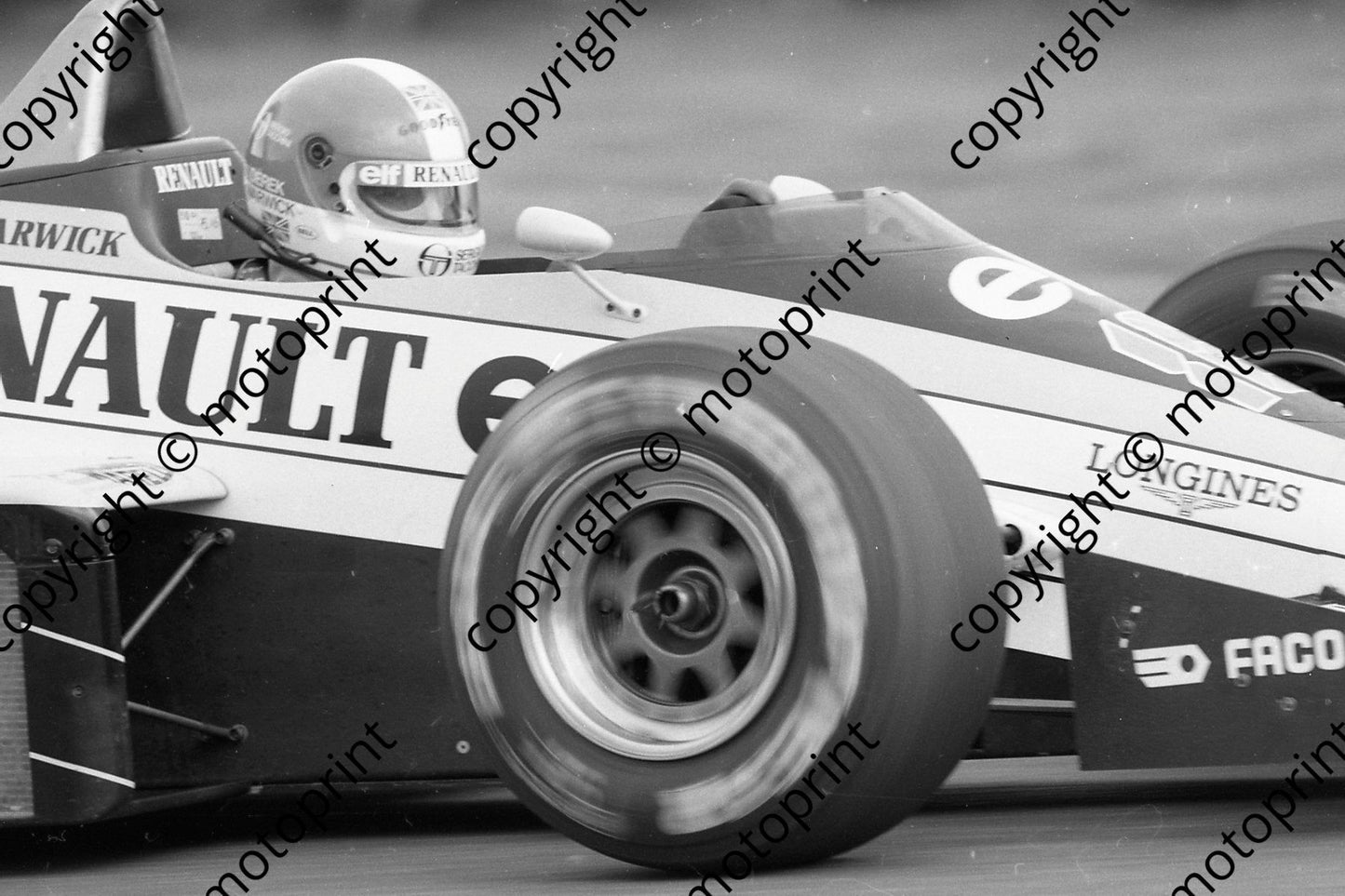 1985 Brands European GP 16 Derek Warwick Renault RE60B (Colin Watling Photographic) (128)
