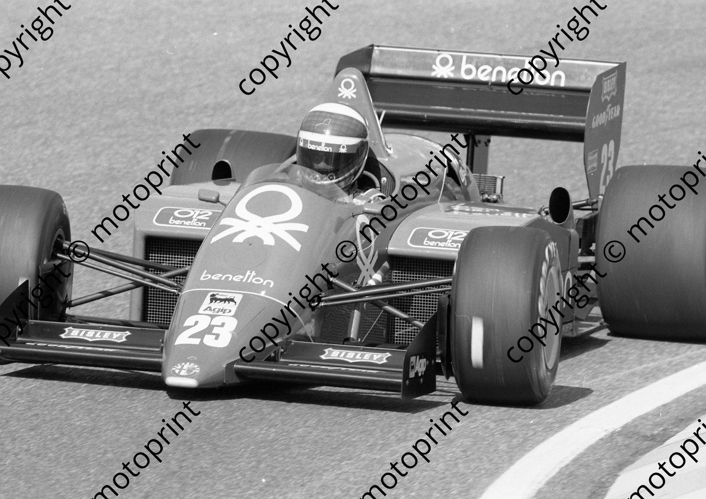 1985 Brands European GP 23 Eddie Cheever Alfa 184T (Colin Watling Photographic) (215)