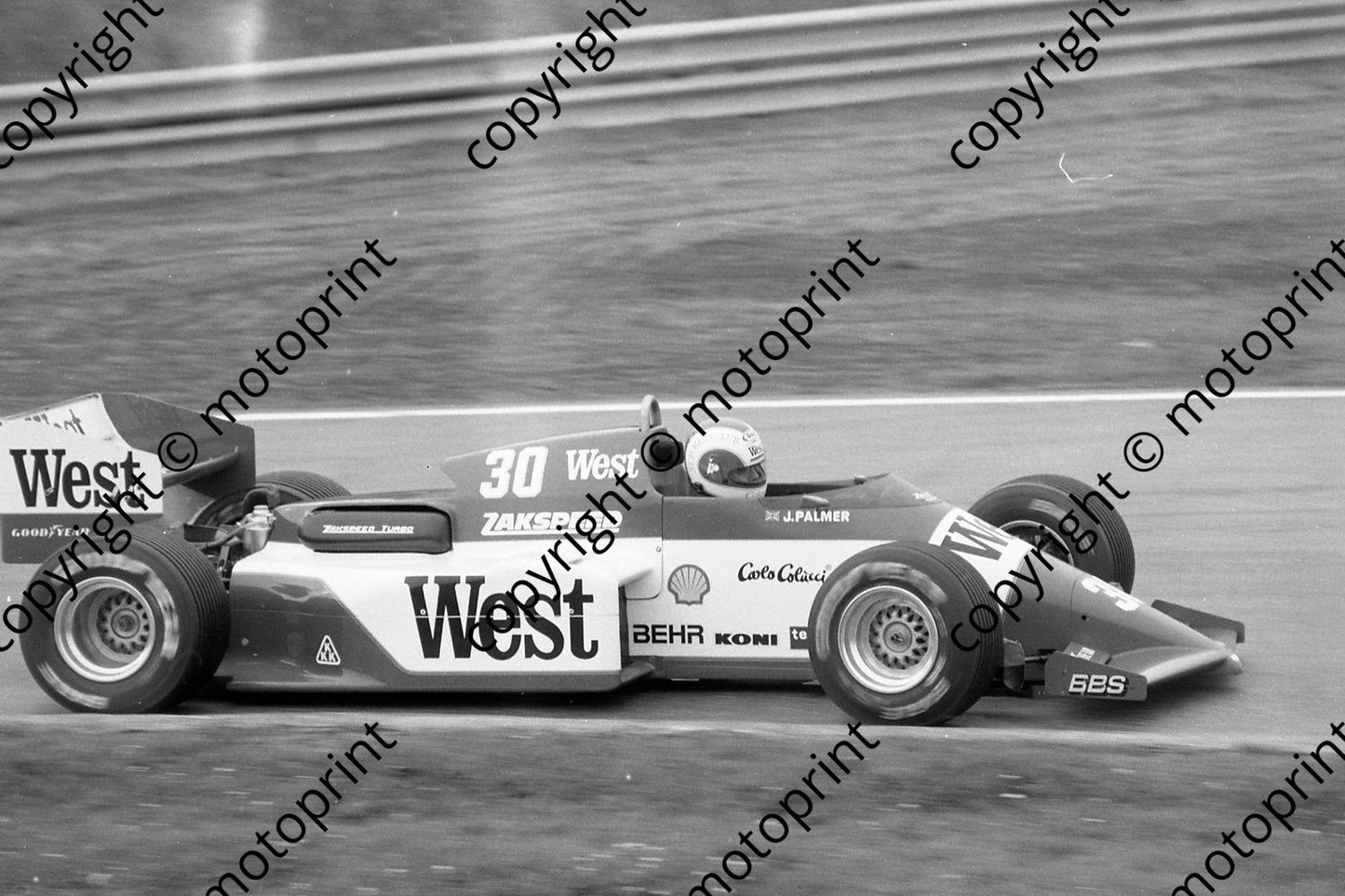 1985 Brands European GP 30 Jonathan Palmer Zakspeed 841-4 (Colin Watling Photographic) (41)