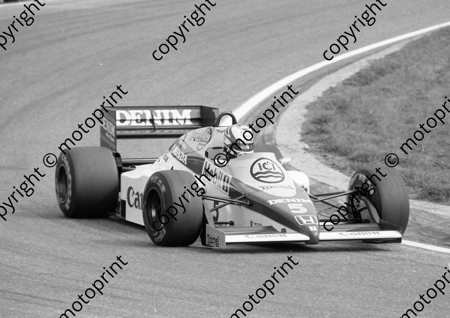 1985 Brands European GP 5 Nigel Mansell Williams FW10 (Colin Watling Photographic) (23)
