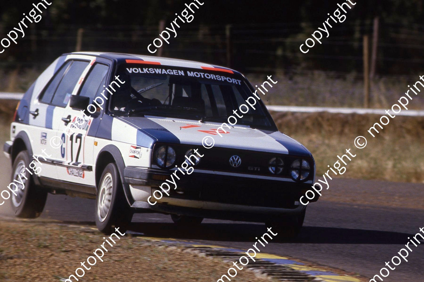 1985 Castrol 6 hr Nov 12 Golf GTi Peter Lanz Michael Briggs (courtesy Roger Swan) (9)
