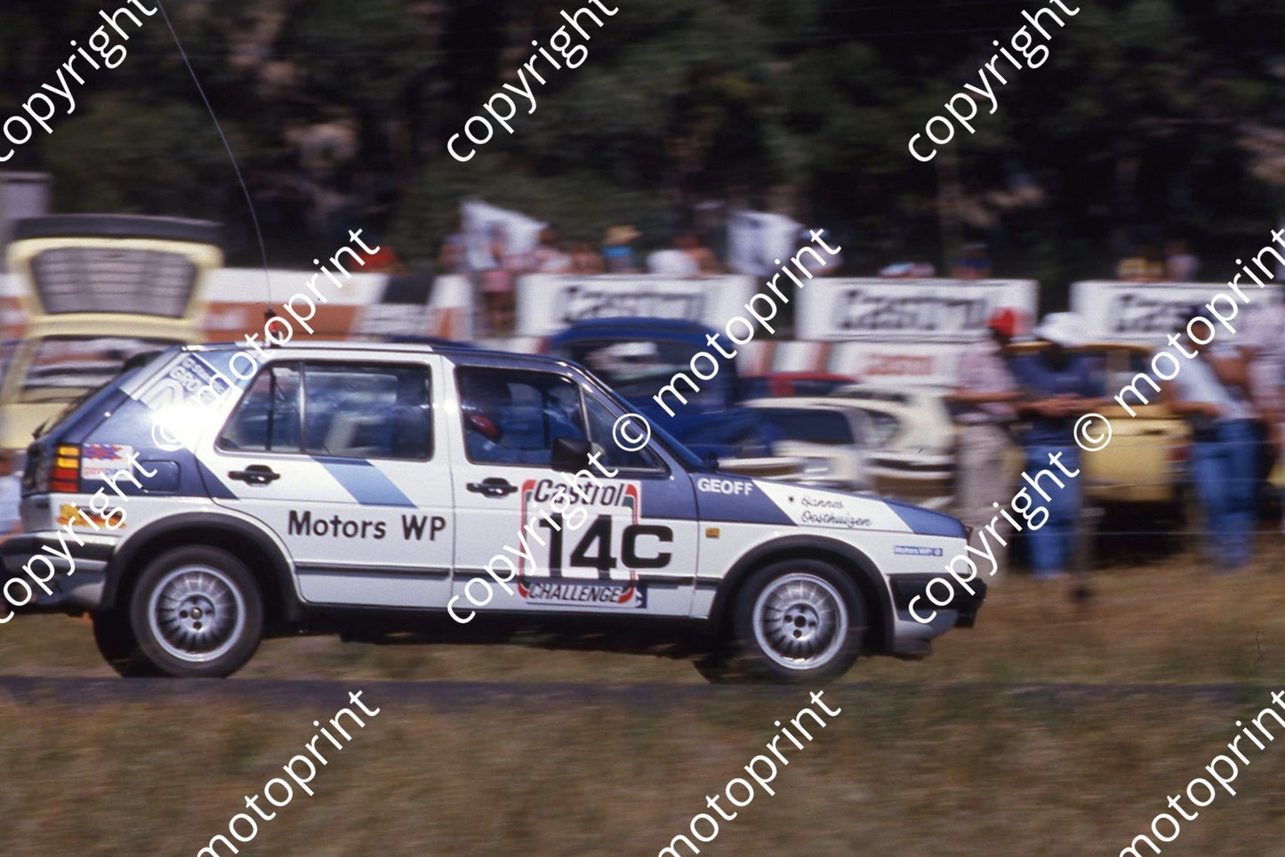 1985 Castrol 6 hr Nov 14 Golf GTi Hannes Oosthuizen Geoff Moller (courtesy Roger Swan) (2)