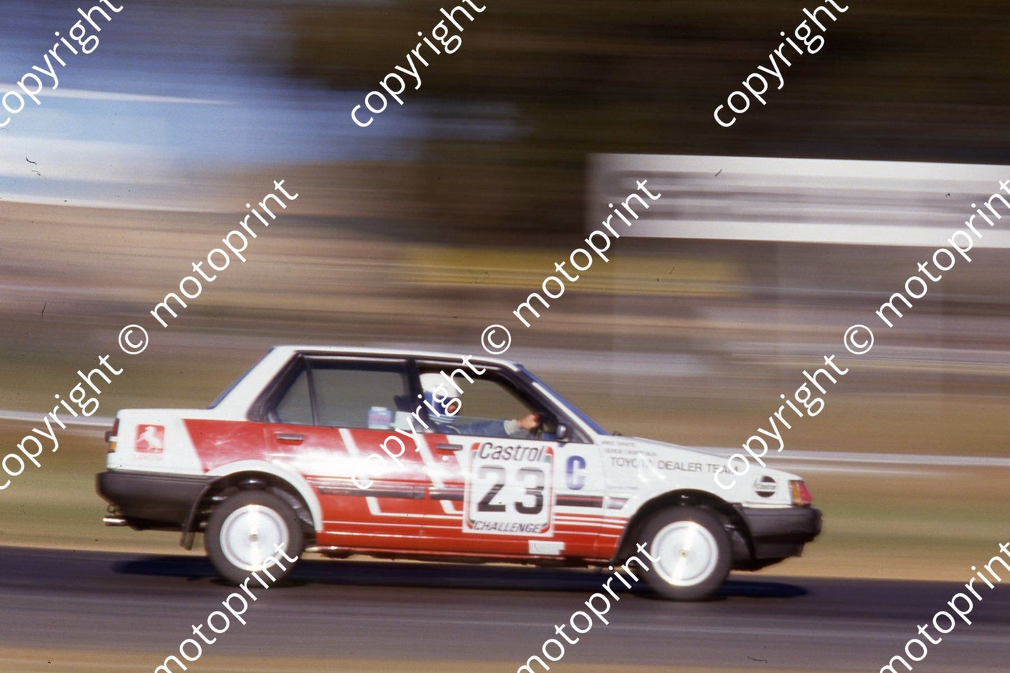 1985 Castrol 6 hr Nov 23 Toyota Sprinter Gle Mike White Serge Damseaux (courtesy Roger Swan)(1)