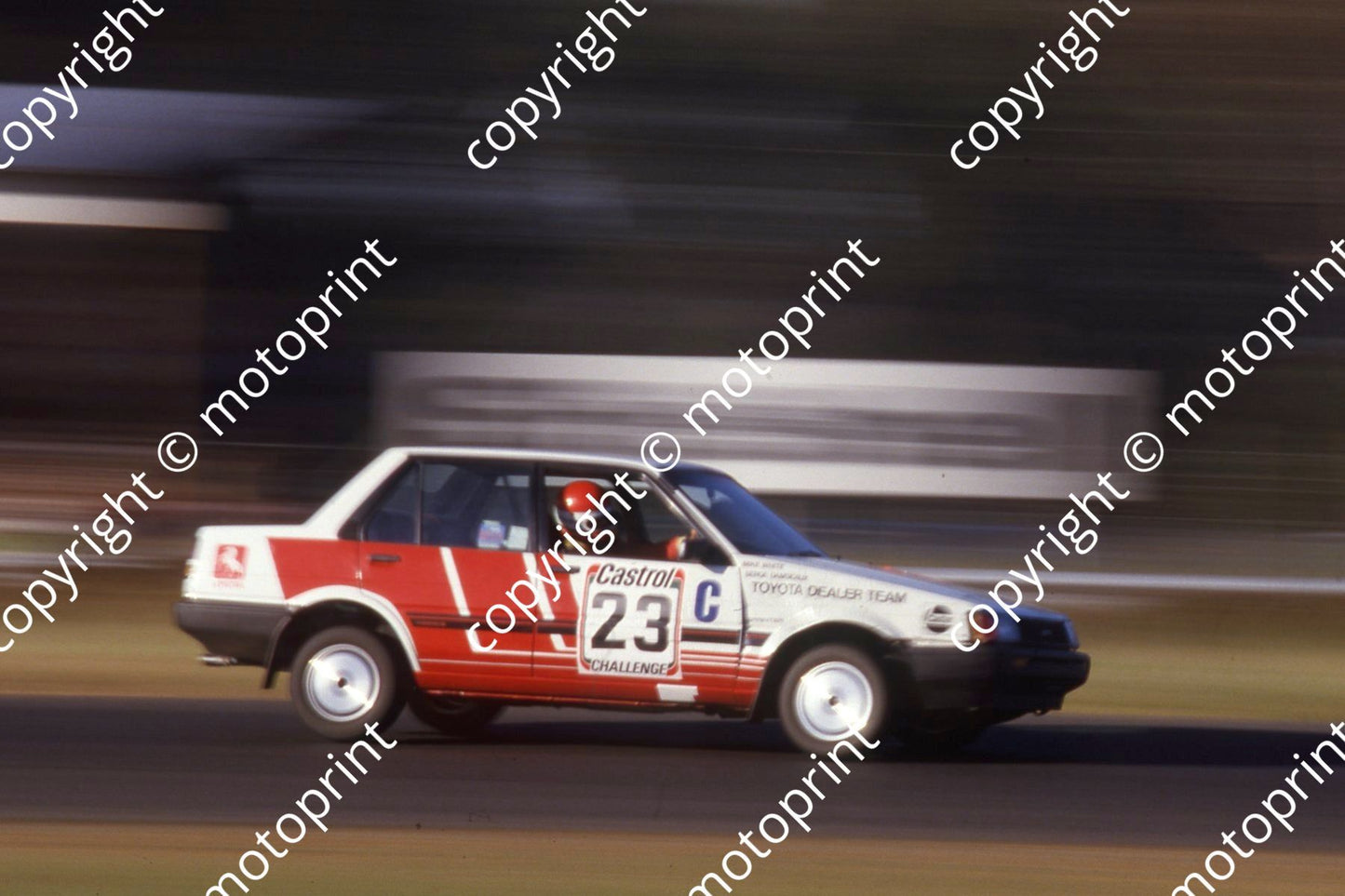 1985 Castrol 6 hr Nov 23 Toyota Sprinter Gle Mike White Serge Damseaux (courtesy Roger Swan)(2)