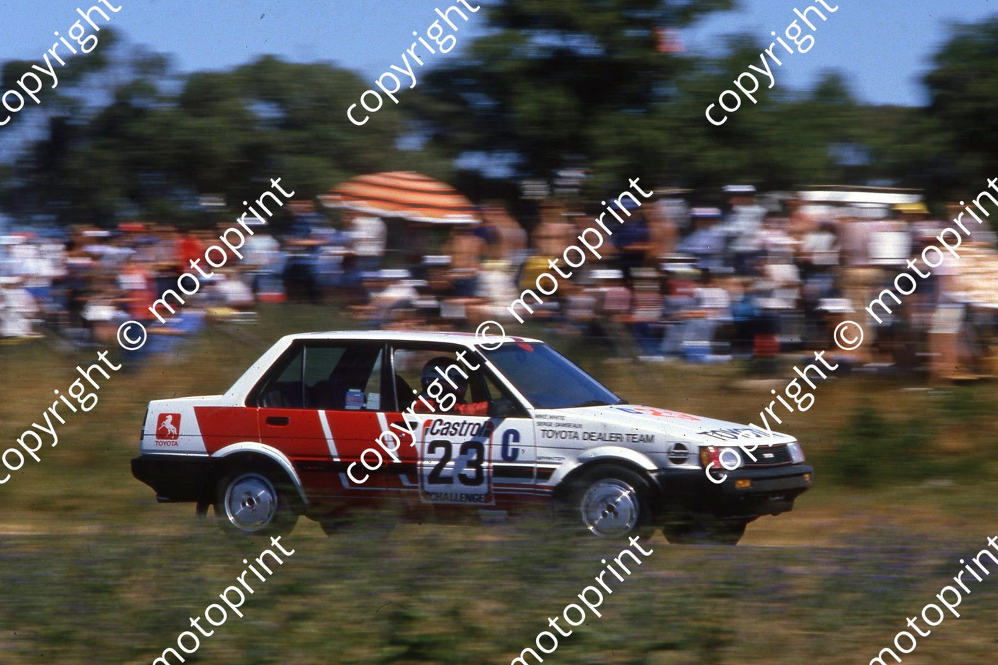 1985 Castrol 6 hr Nov 23 Toyota Sprinter Gle Mike White Serge Damseaux (courtesy Roger Swan)(3)