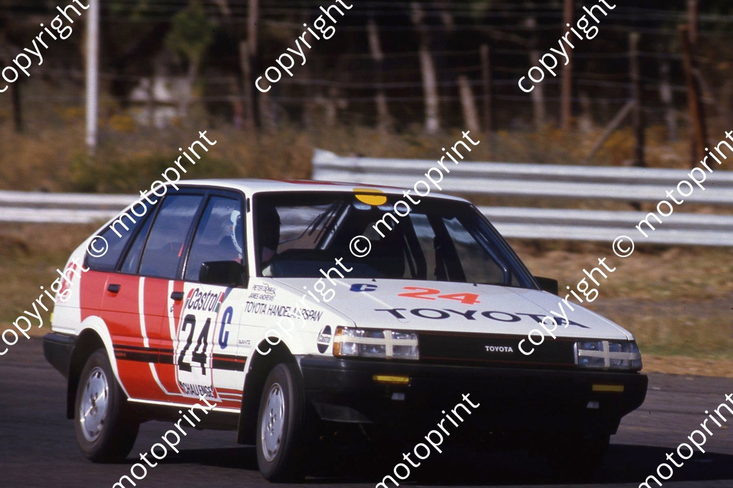 1985 Castrol 6 hr Nov 24 Toyota Avanti GLi James Andrews Pieter de Waal (courtesy Roger Swan) (5)