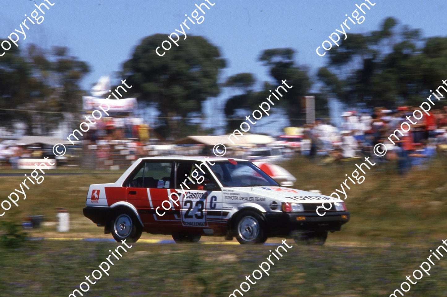 1985 Castrol 6 hr Nov 25 Toyota Conquest Glenda Mann Peter Alterskye (courtesy Roger Swan) (3)
