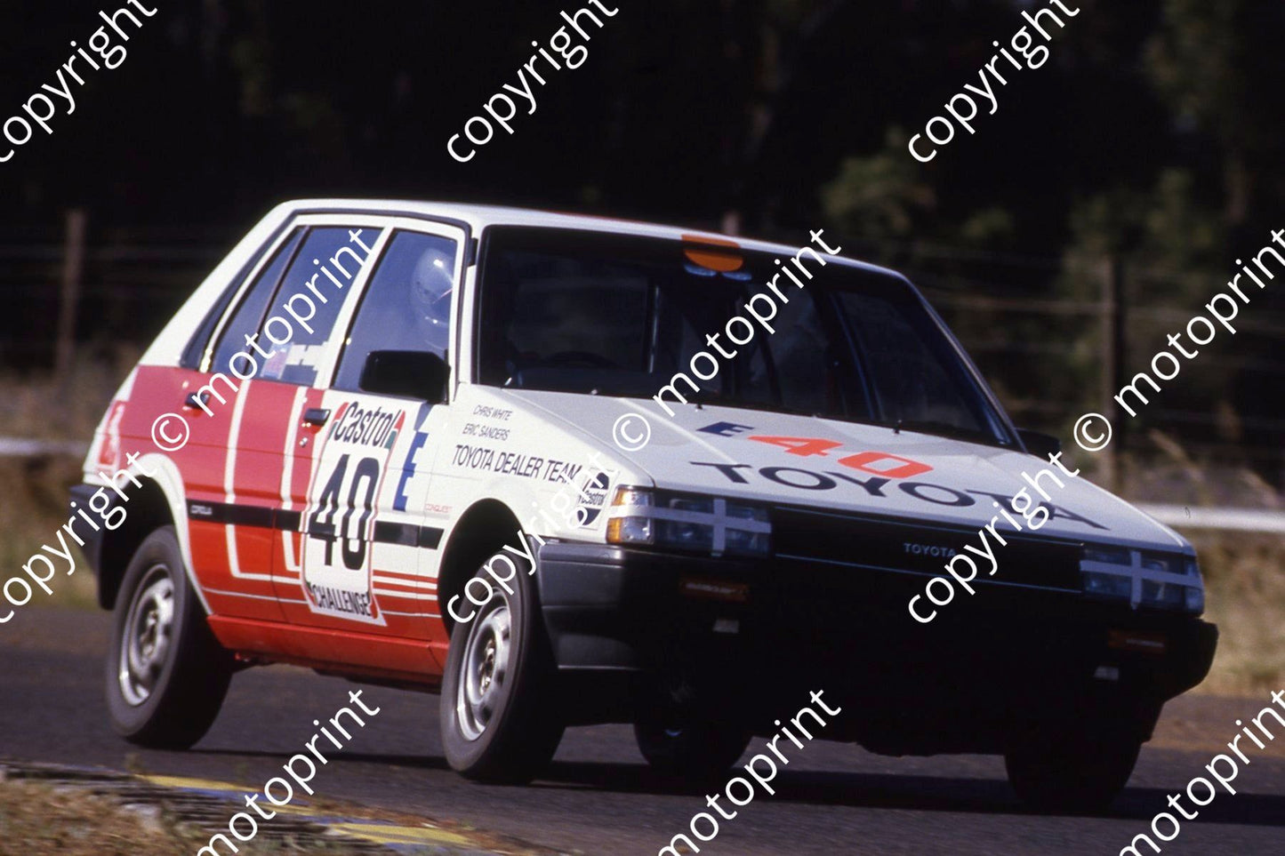 1985 Castrol 6 hr Nov 40 Toyota Conquest Chris White Eric Sanders (courtesy Roger Swan) (4)