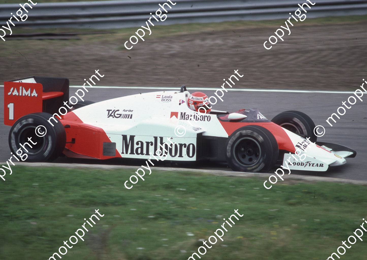 1985 Dutch GP 1 Niki Lauda McLaren MP4 2B (Colin Watling Photographic) (122)