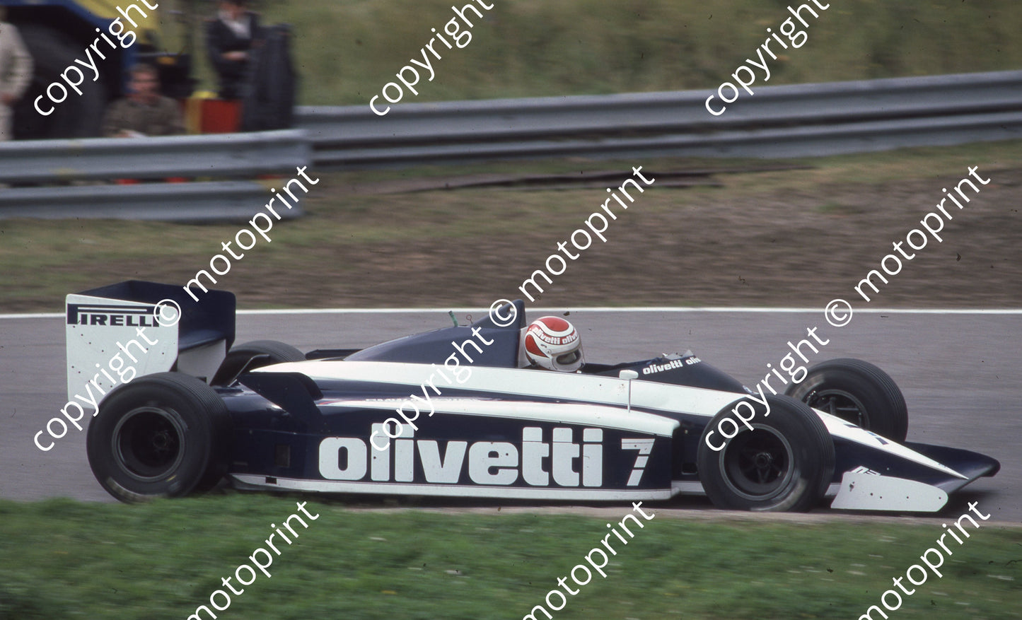 1985 Dutch GP 7 Nelson Piquet Brabham BT54 BMW (Colin Watling Photographic) (55)