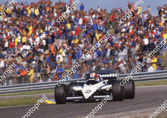 1985 Dutch GP 8 Marc Surer Brabham BT54 (Colin Watling Photographic) (40)
