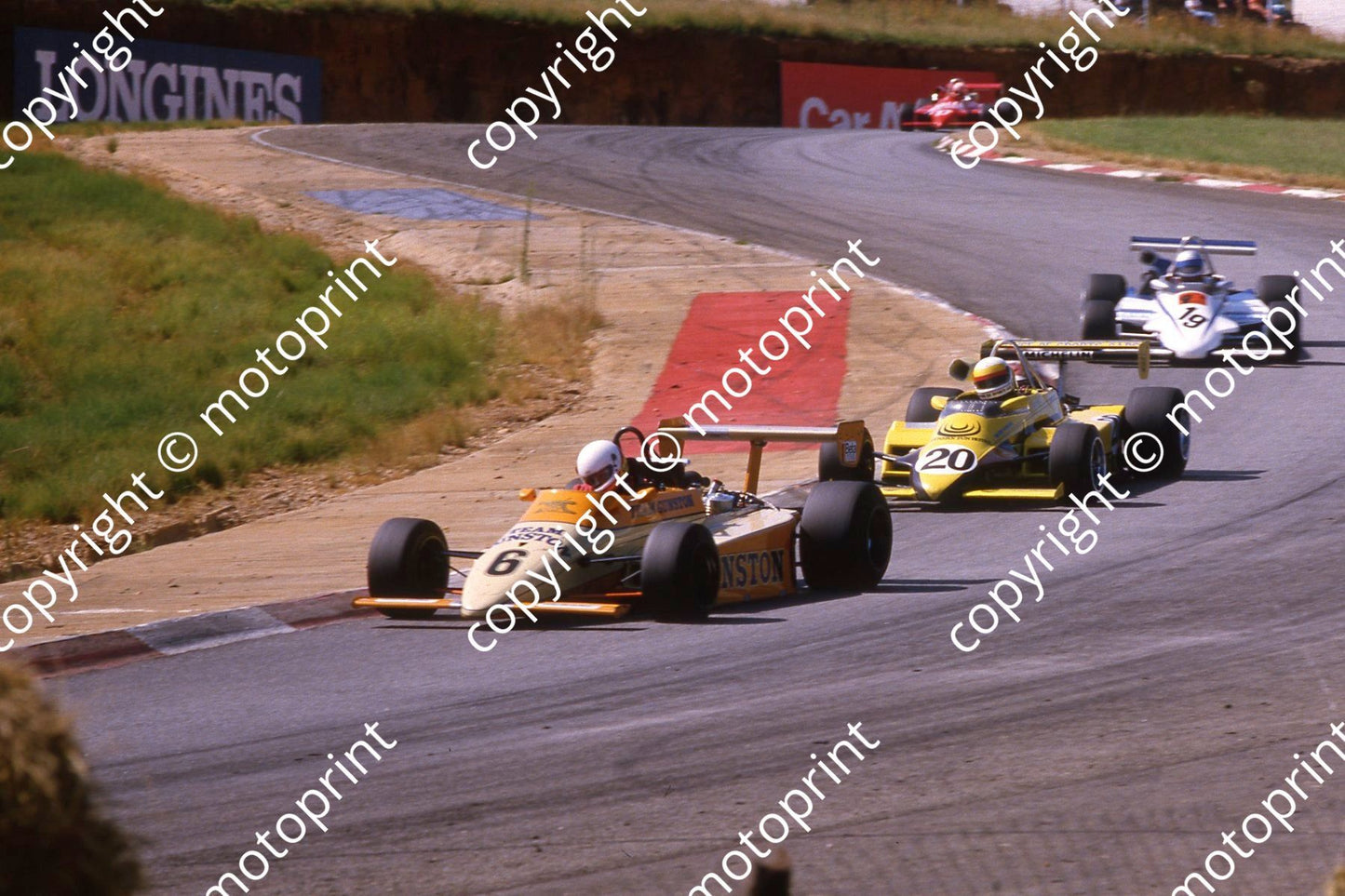 1985 Kya F2 Oggi Tiles 6 John Moni March 842 20 Klaus Grogor March 832 19 (courtesy Roger Swan) (45)