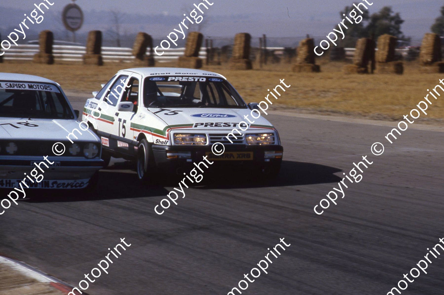 1985 Kya GP 1 Beeld W78 Golf Gti Stuart Pegg T5 Sierra XR8 John Gibb (courtesy Roger Swan) (38)