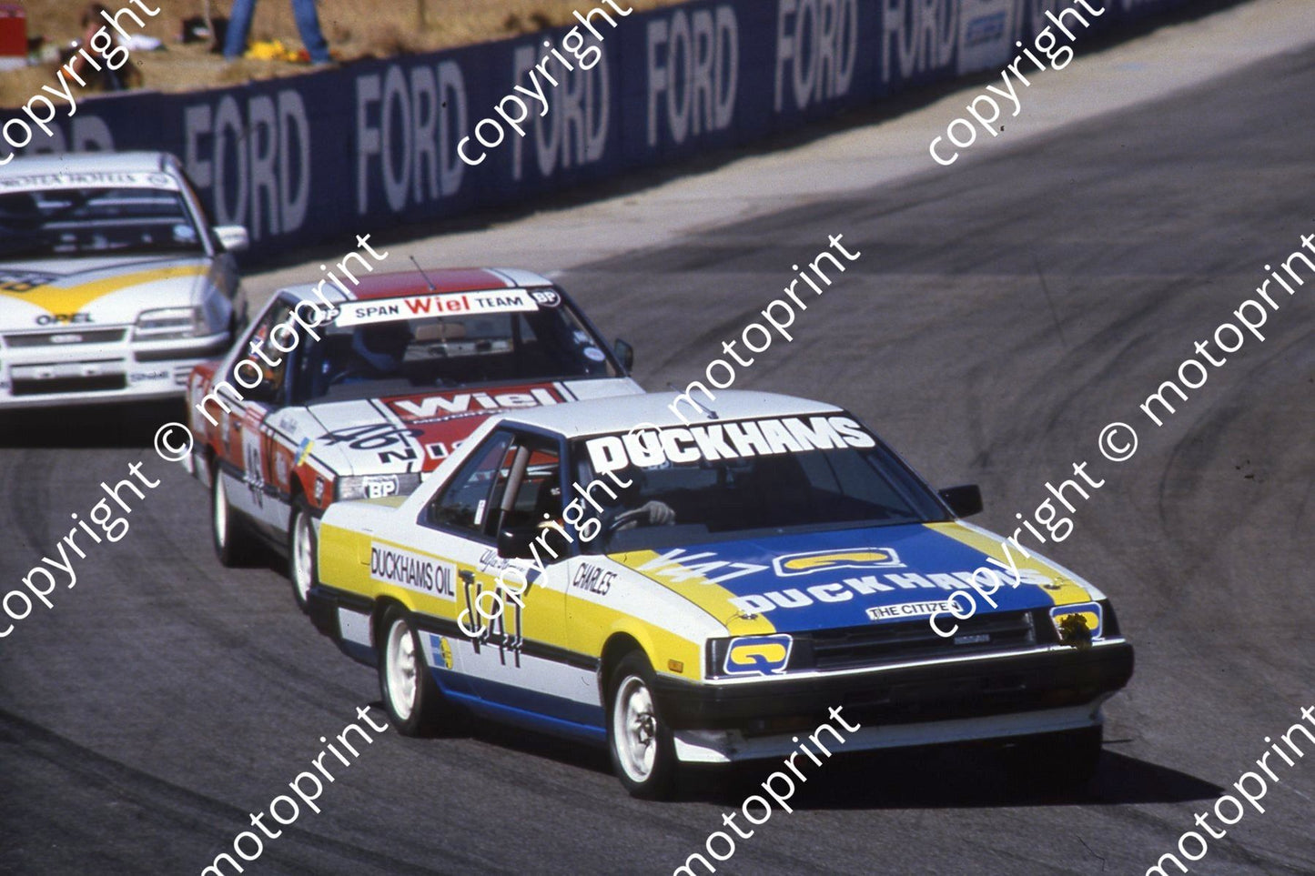 1985 Kya Gp 1 Beeld Nissan Skylines V47 Charles Brittz V46 Hannes Grobler (courtesy Roger Swan) (1)