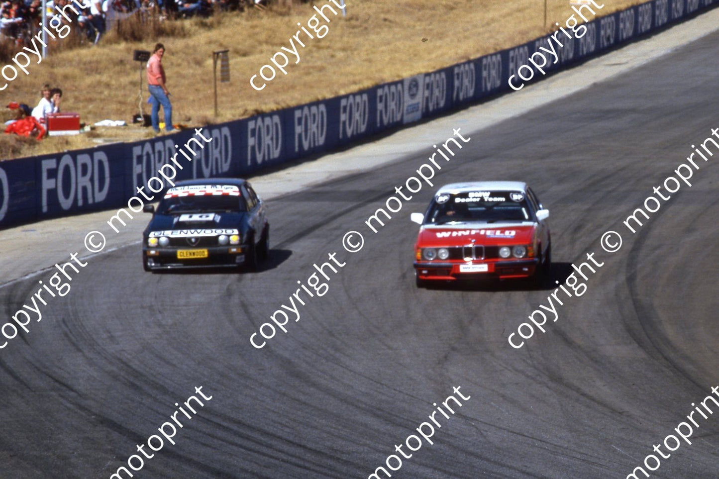 1985 Kya Gp 1 Beeld T1 BMW 745 Tony Viana U16 Nicola Bianco Alfa GTV (3) (courtesy Roger Swan)