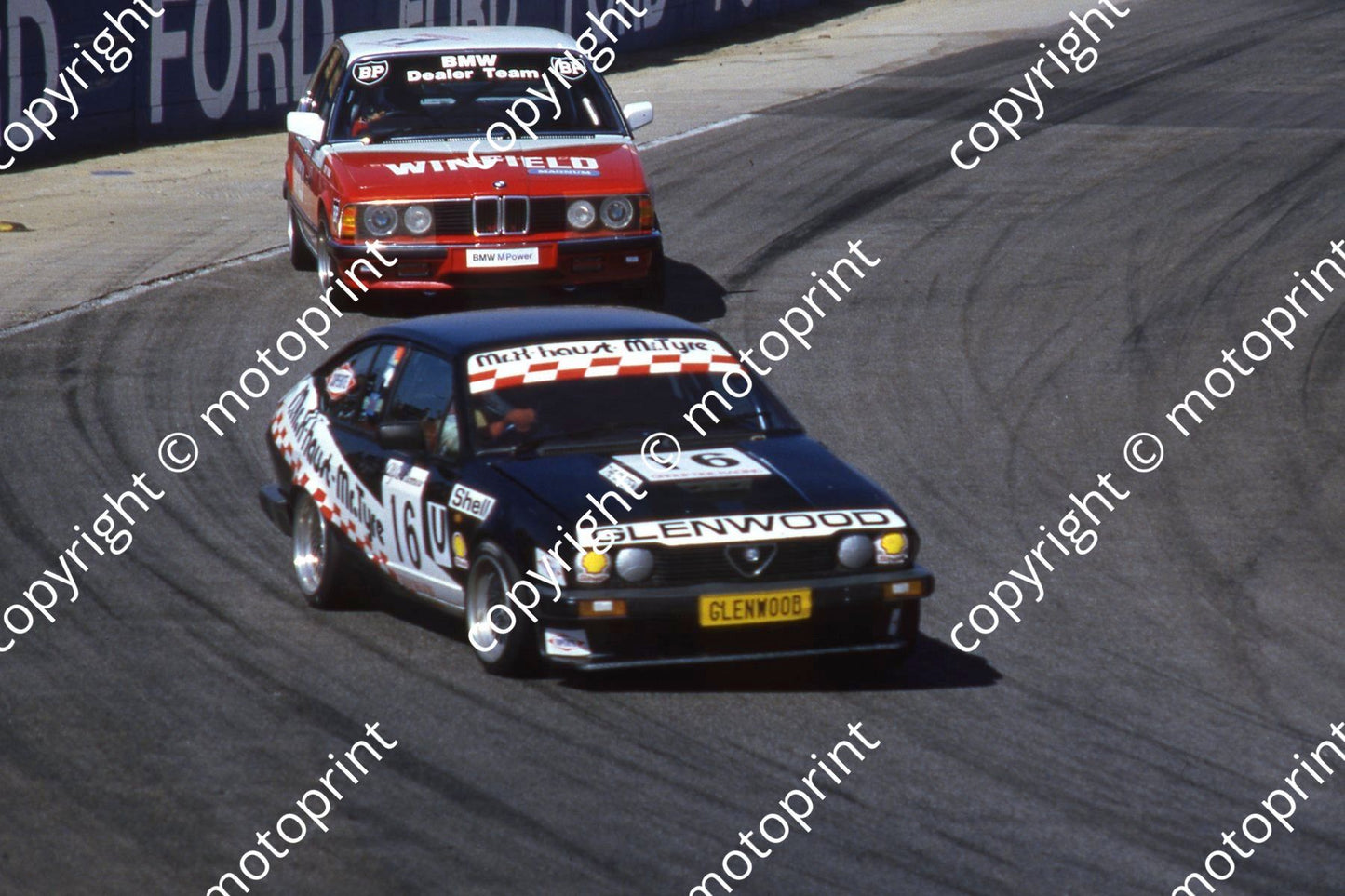 1985 Kya Gp 1 Beeld U16 Alfa GTV Nicola Bianco T1 BMW 745 Tony Viana (courtesy Roger Swan) (6)