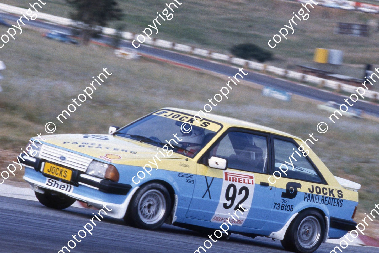 1985 Kya Gp 1 Beeld X92 Escort XR3 Eddie Wakefield (courtesy Roger Swan) (79)