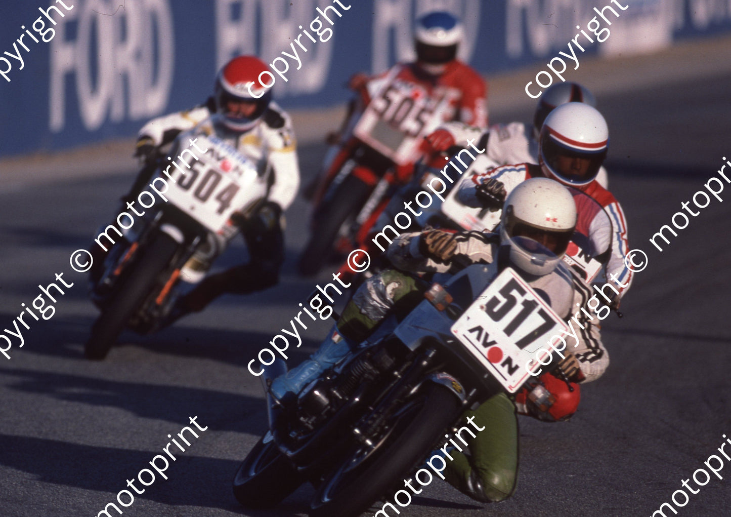1985 Kya MC 517 J Zacharioudakis Kawasaki ZX550 (Colin Watling Photographic) 322 (74)