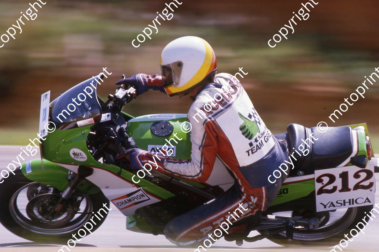 1985 Kya MC Oggi Jan 212 Niel Koedooder KR250 (courtesy Roger Swan)