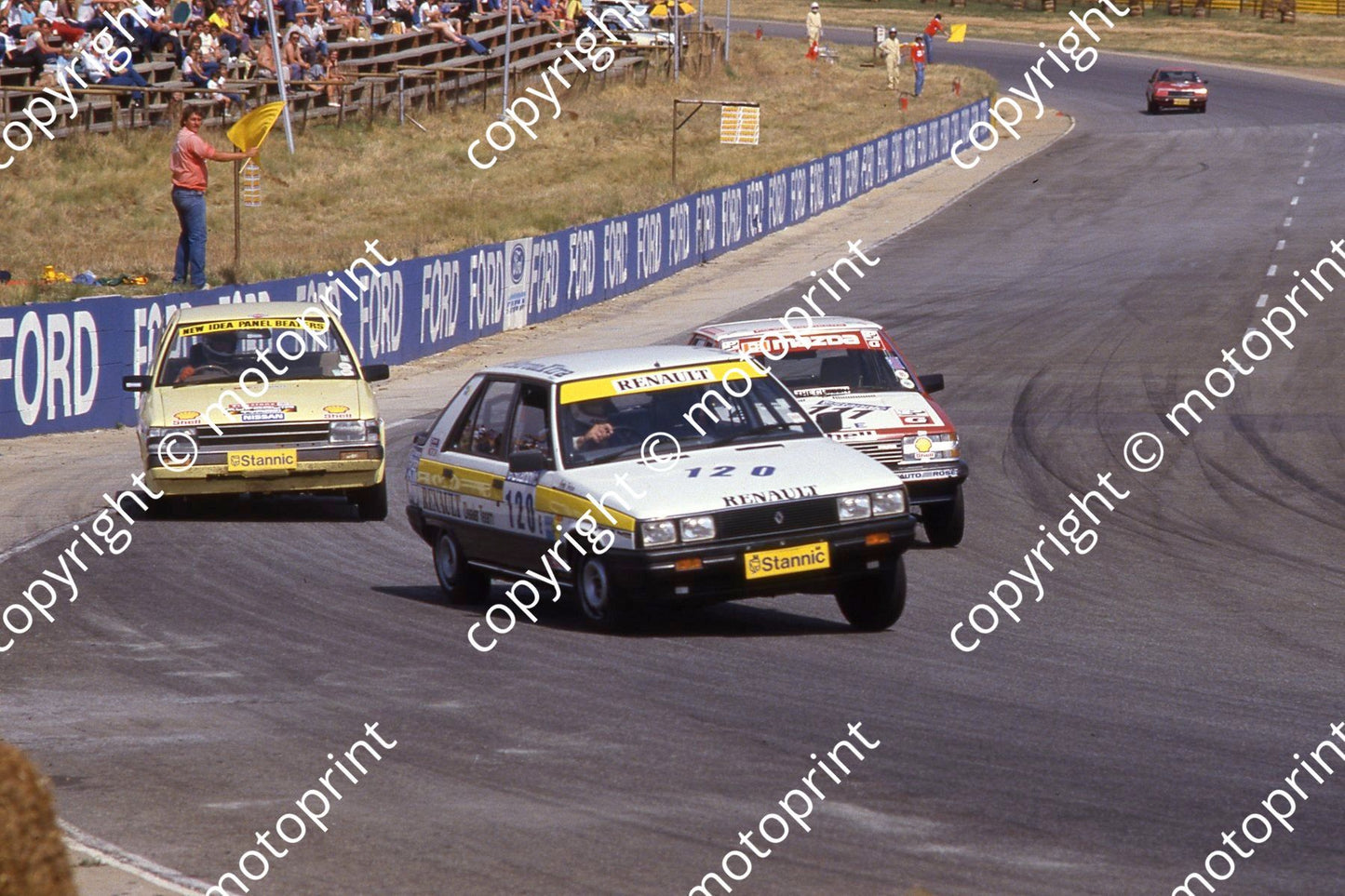 1985 Kya Stannic Sept E120 Renault 11 Andy Terlouw (courtesy Roger Swan)