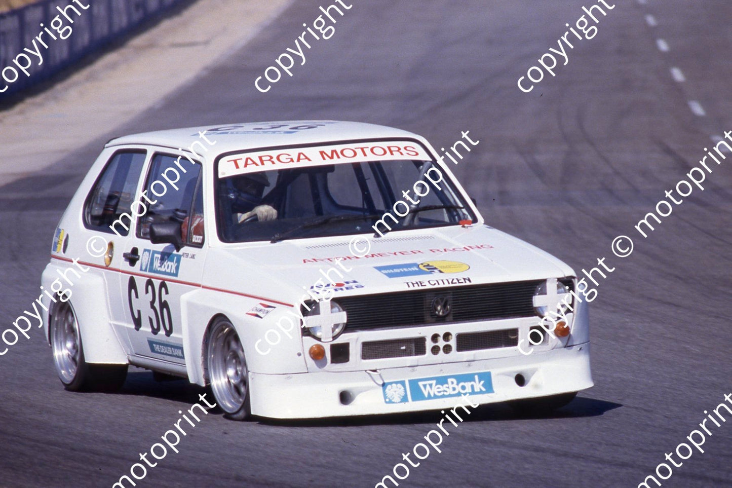 1985 Kya Wesbank C36 Golf GTi Peter Lanz (courtesy Roger Swan) 031