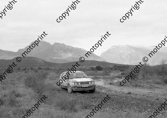 1985 Nissan Intnl Rally 11 Johan Evertse, Jan Kriek Golf 11 GTi (Colin Watling Photographic) (14)