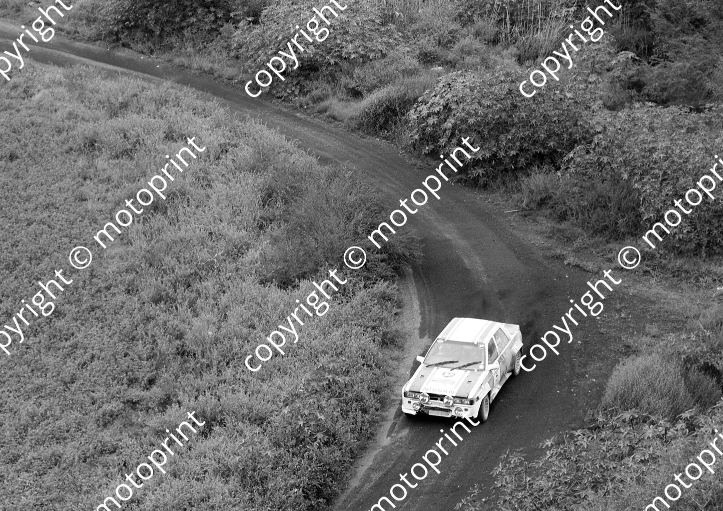 1985 Nissan Intnl Rally 7 Hannes Grobler, Piet Swanepoel Nissan Langley (Colin Watling Photographic) (3)