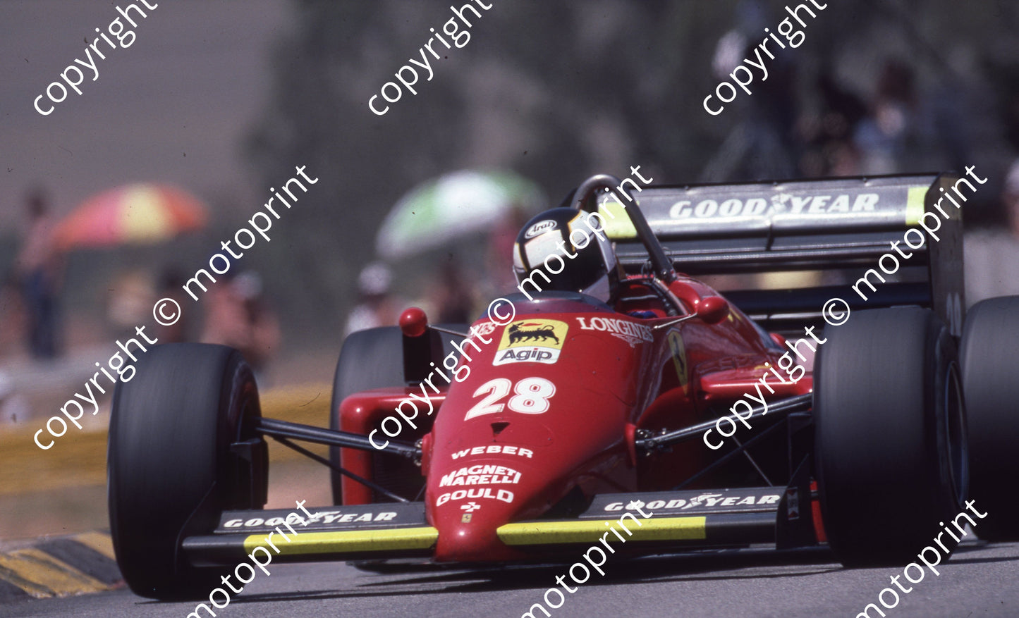 1985 SA GP 28 Stefan Johansson Ferrari 156-85 (Colin Watling Photographic) (5)
