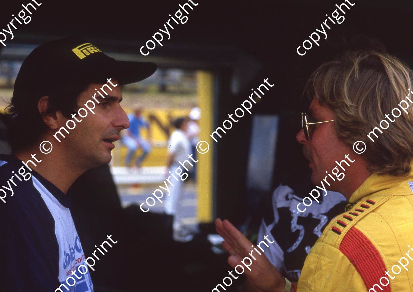 1985 SA GP 7 Nelson Piquet, Keke Rosberg (Colin Watling Photographic) (197)