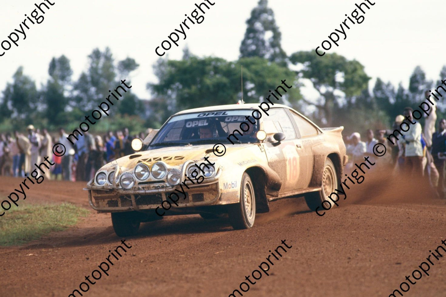 1985 Safari 18 Erwin Weber, Gunter Wanger Opel Manta 400 (courtesy Roger Swan) (1)