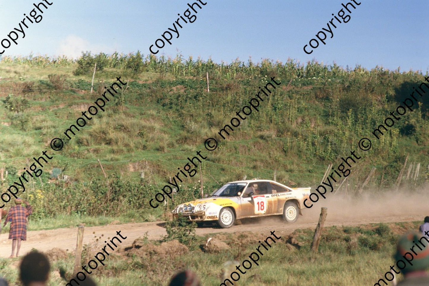 1985 Safari 18 Erwin Weber, Gunter Wanger Opel Manta 400 (courtesy Roger Swan) (6)