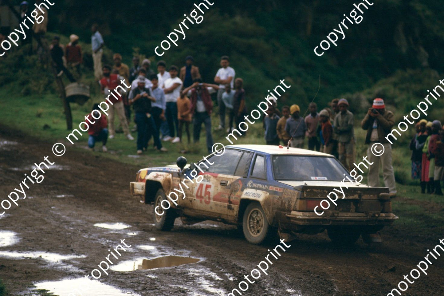1985 Safari 45 Vishnu Dhutia, Crispin Sassoon Nissan 240 RS (courtesy Roger Swan) (1)