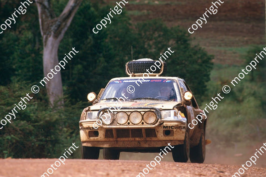 1985 Safari 6 Timo Salonen, Seppo Harjanne Peugeot 205 Turbo (courtesy Roger Swan) (10)