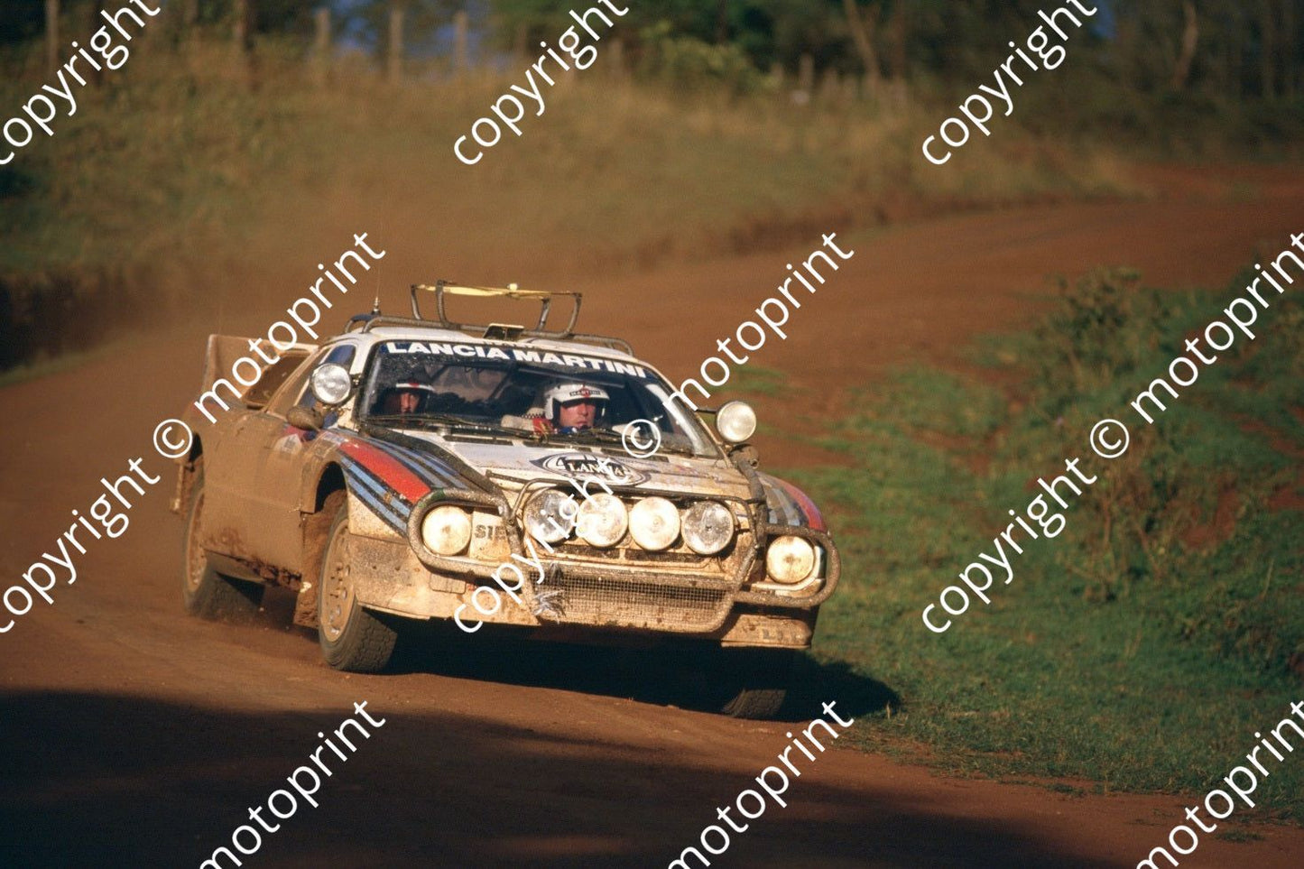 1985 Safari 8 Attilio Bettega, Maurizio Perissinot Lancia 037 Rally (courtesy Roger Swan) (13)