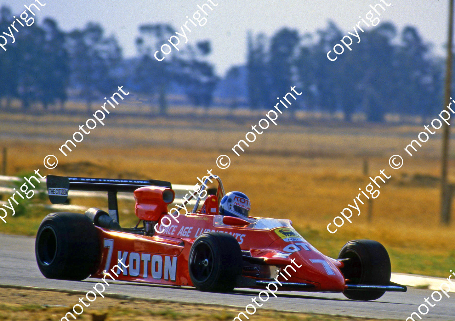 1985 Welkom F2 A4 Mike Peter March 832 ex Ian Scheckter 130 ed