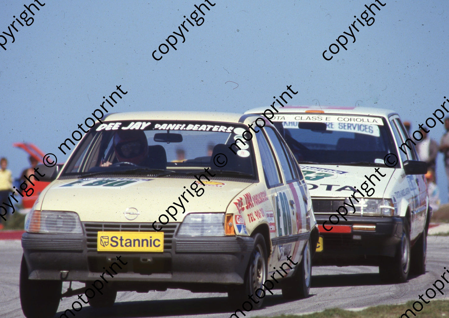 1986 Aldo Stannic 80 Hein Lorents Opel Kadett 1300 (Colin Watling Photographic) (5)